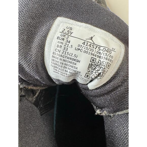 Big Kids Size 2.5 Years Jordan 13 Retro Hyper Royal Blue 2020 414575 040 Shoes - Picture 6 of 12